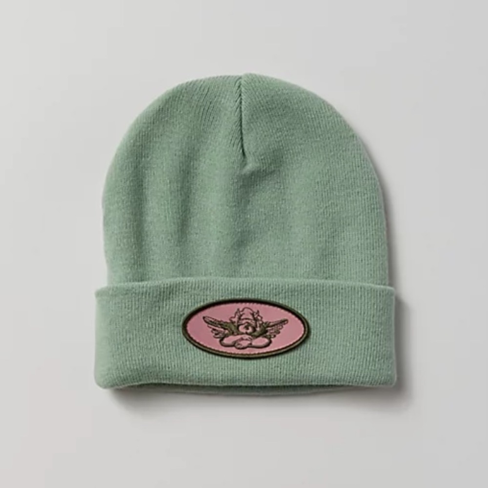NWOT Boys Lie Logo Patch Beanie